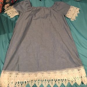 Off the shoulder dress