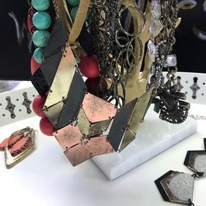 Copper and Metal Necklace