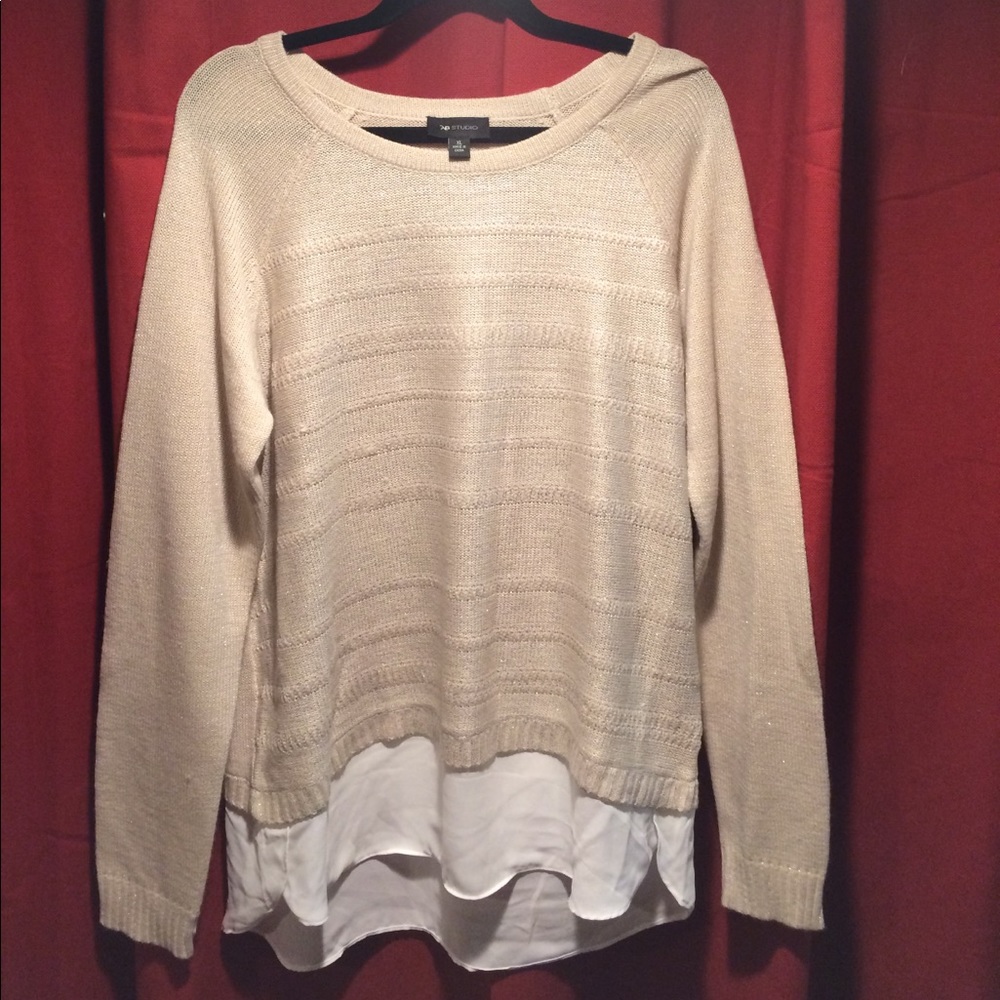 Never been worn XL shimmering sweater