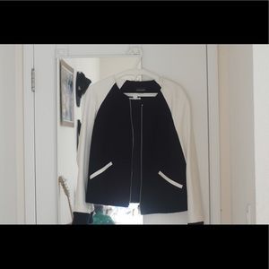 Club Monaco Varsity Bomber Jacket