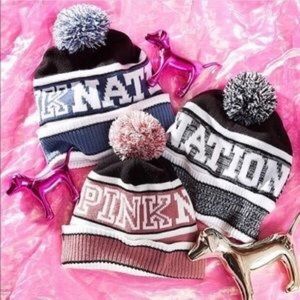 VS PINK beanie