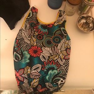 A plum brand leotard for gymnastics