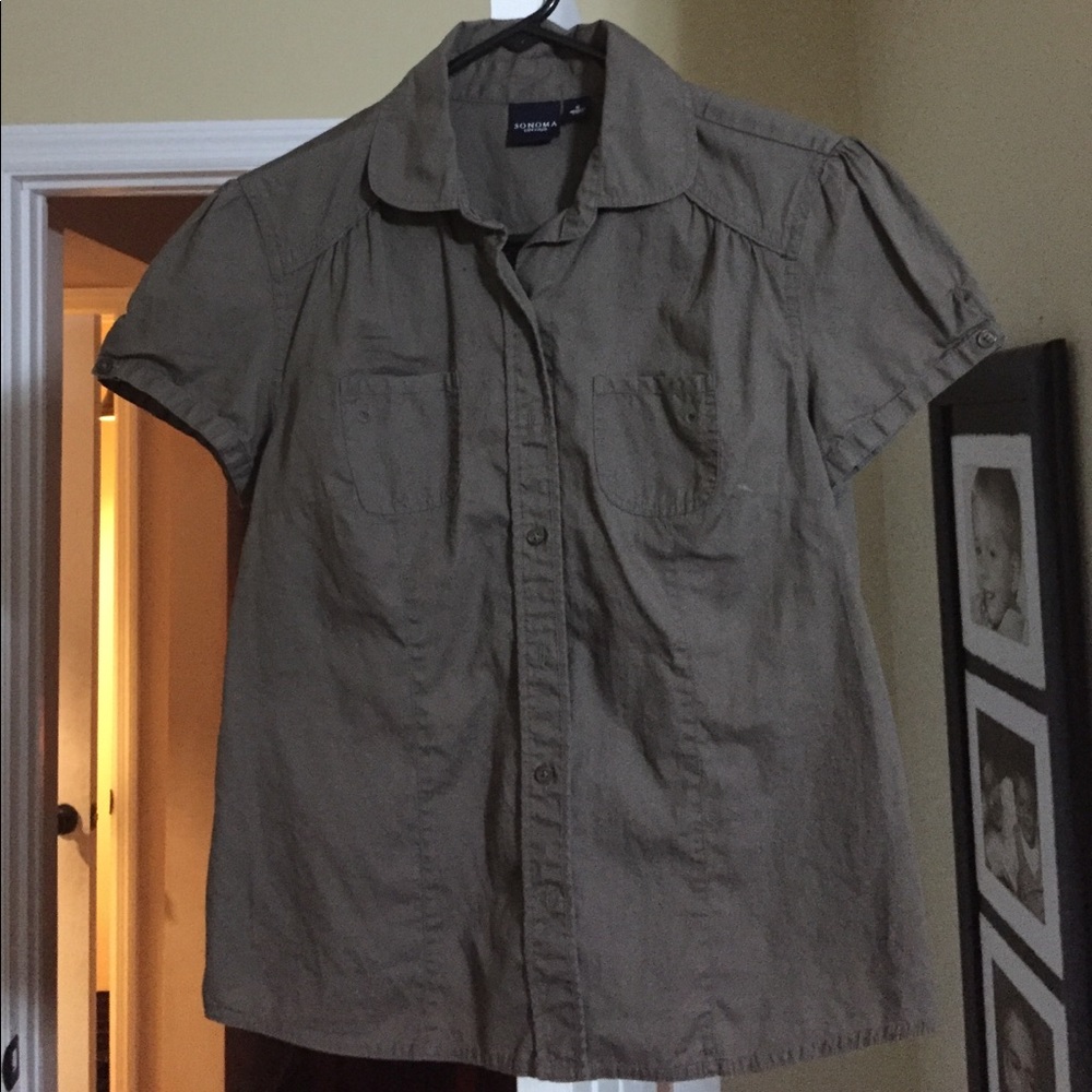 Button up top
