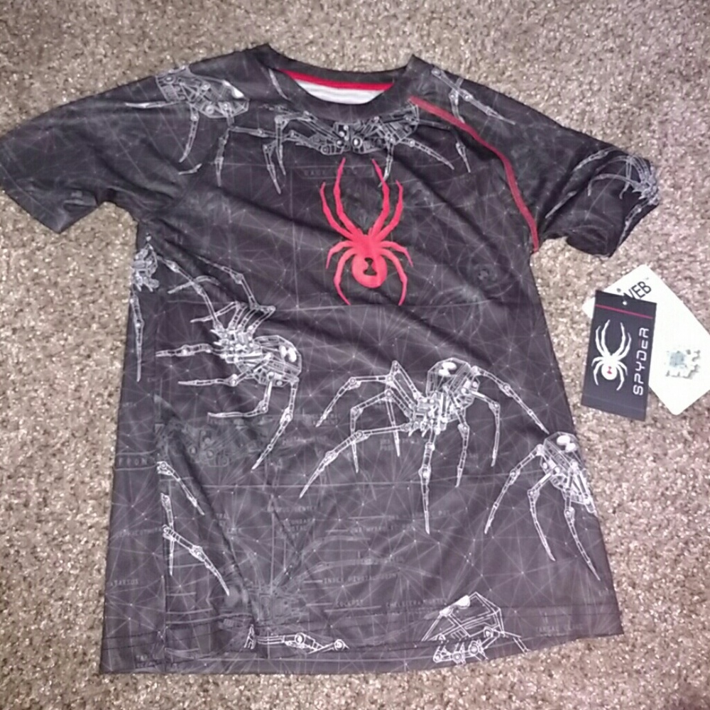 NWT Spyder Dry Web T-shirt