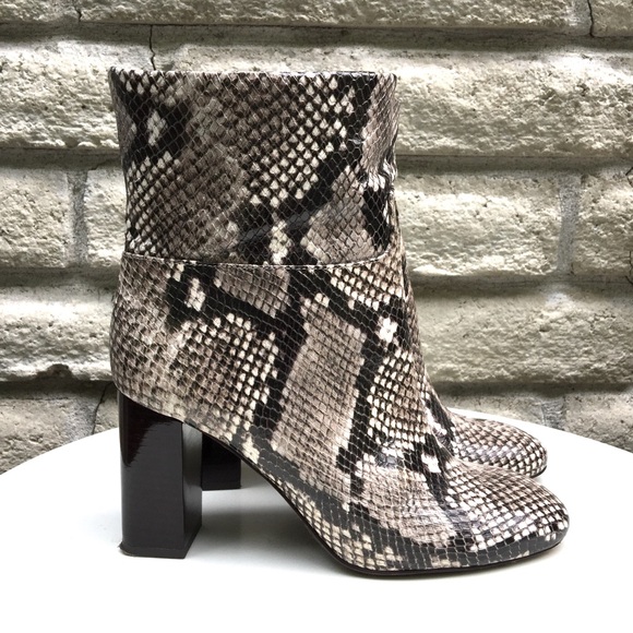 Tory Burch Shoes - Tory Burch leather snake print boots