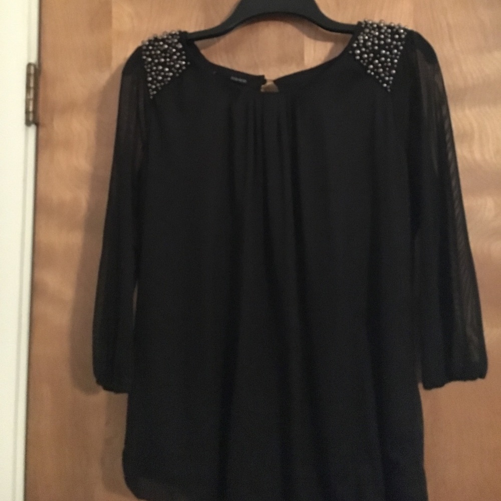 Maurices Embellished Sleeve Top