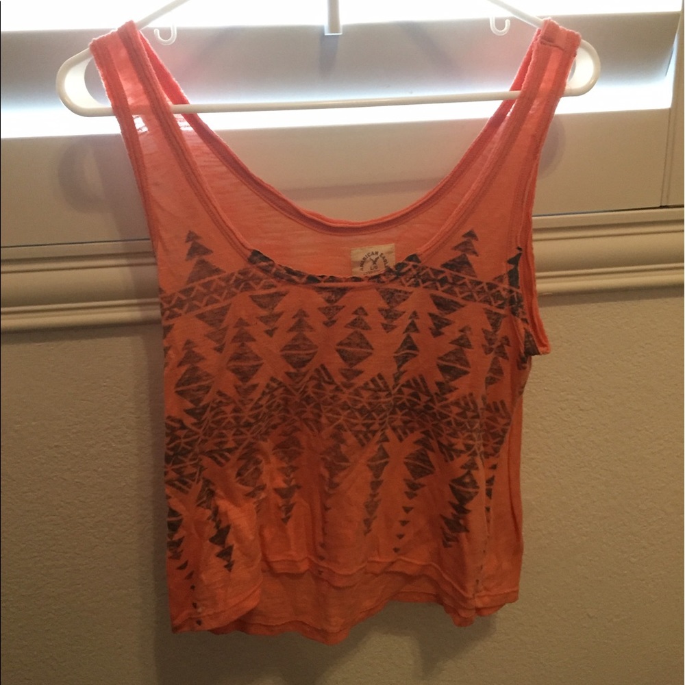 Orange tank top