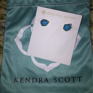 SOLD: Kendra Scott Tessa stud in Turquoise