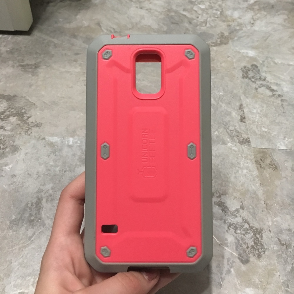 Galaxy s5 protective unicorn beetle case