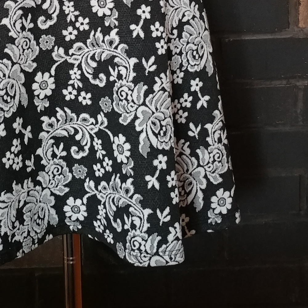 Floral Paisley Circle/Skater Skirt