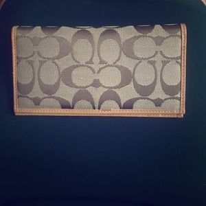 Authentic Coach Check Book