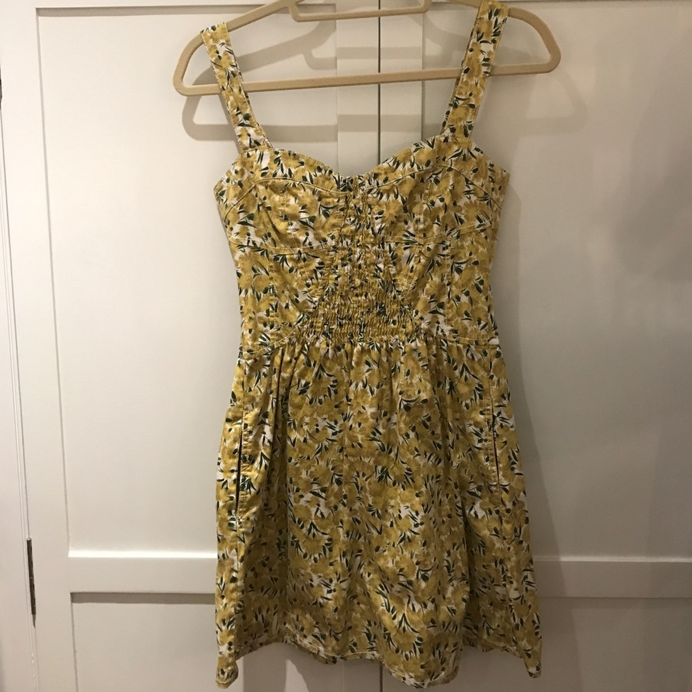 Floral empire waisted dress