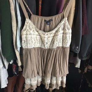 AEO babydoll tank