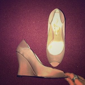 Open Toed Wedged Heel