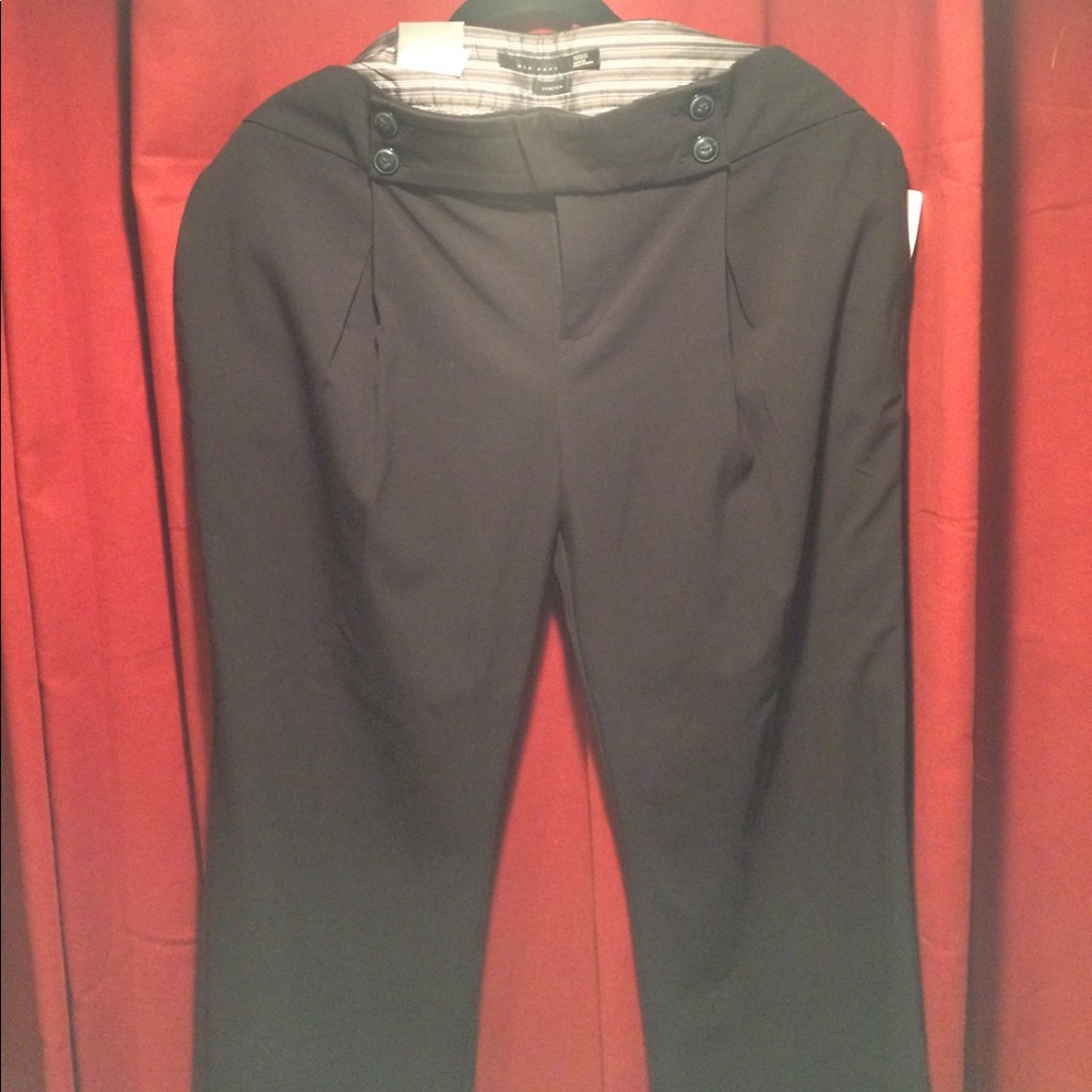 NWT Size 16 black wide leg slacks