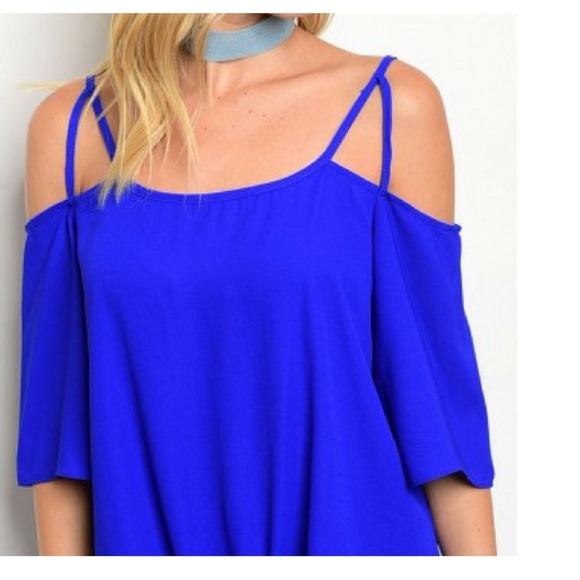 Tie Front Spaghetti Strap Blouse - Picture 3 of 4