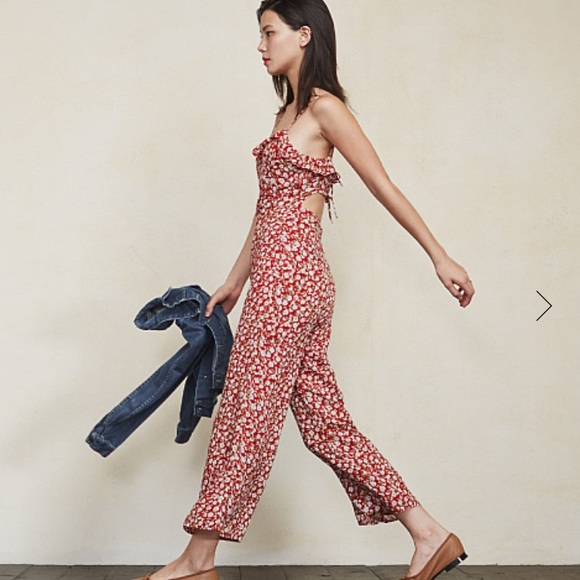 Reformation Other - reformation yvonne jumpsuit barbecue