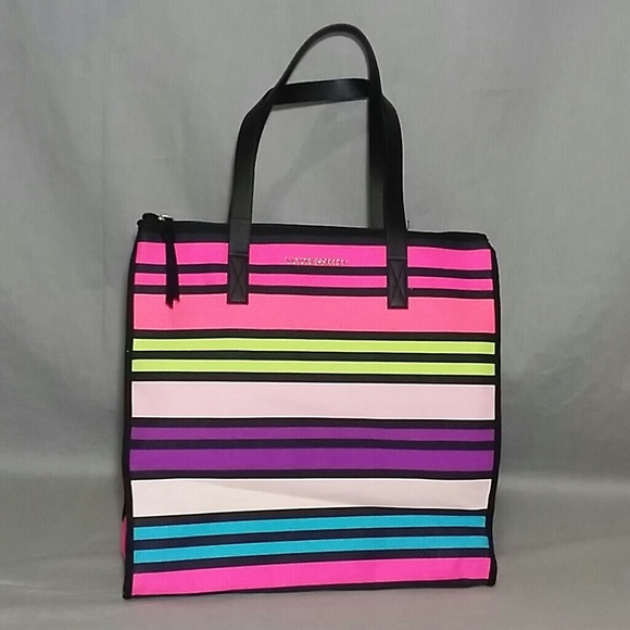 Victoria's Secret totes Canvas extra large Zipper - Picture 6 of 8