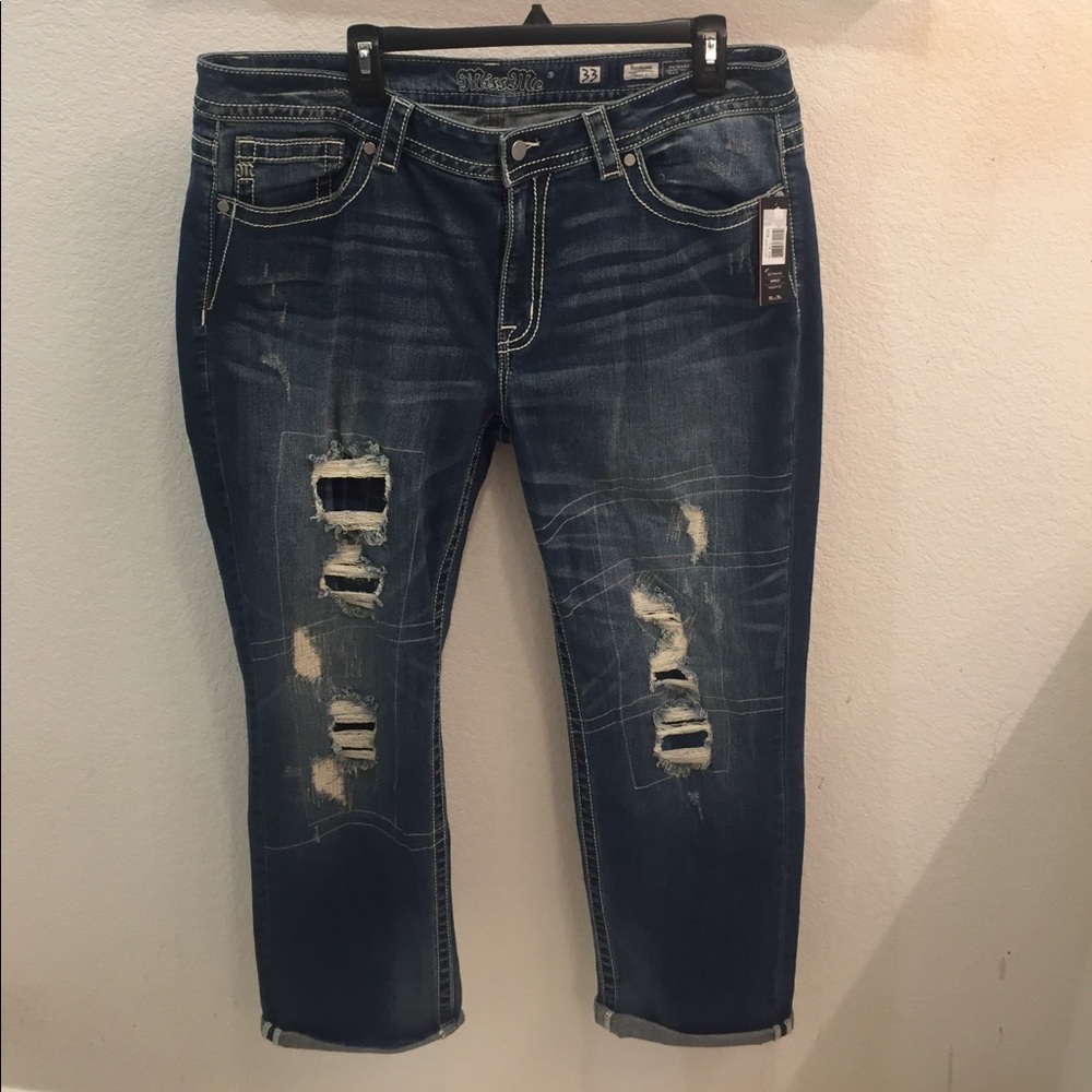 Miss me boyfriend jeans 👖 size 33