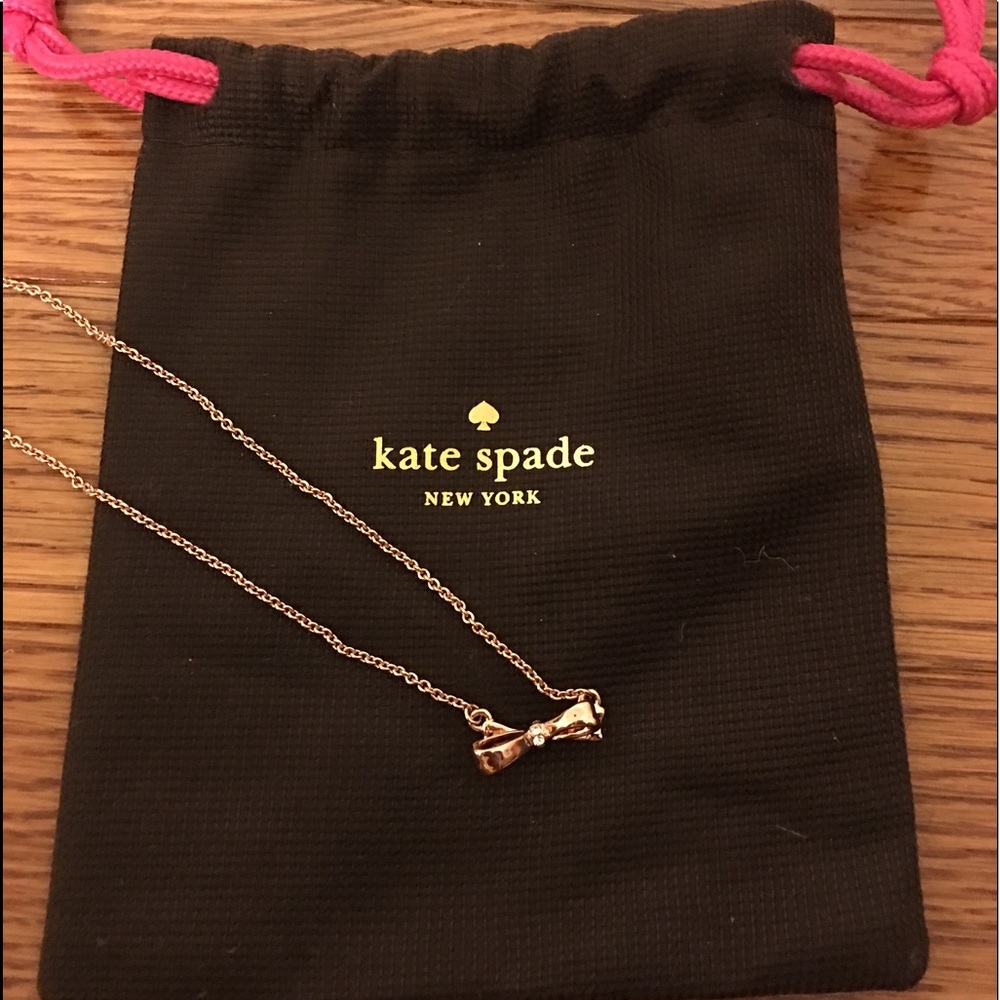 Rose Gold Kate Spade Necklace