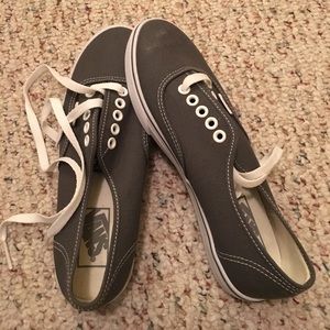 Brown Vans sneakers size 7