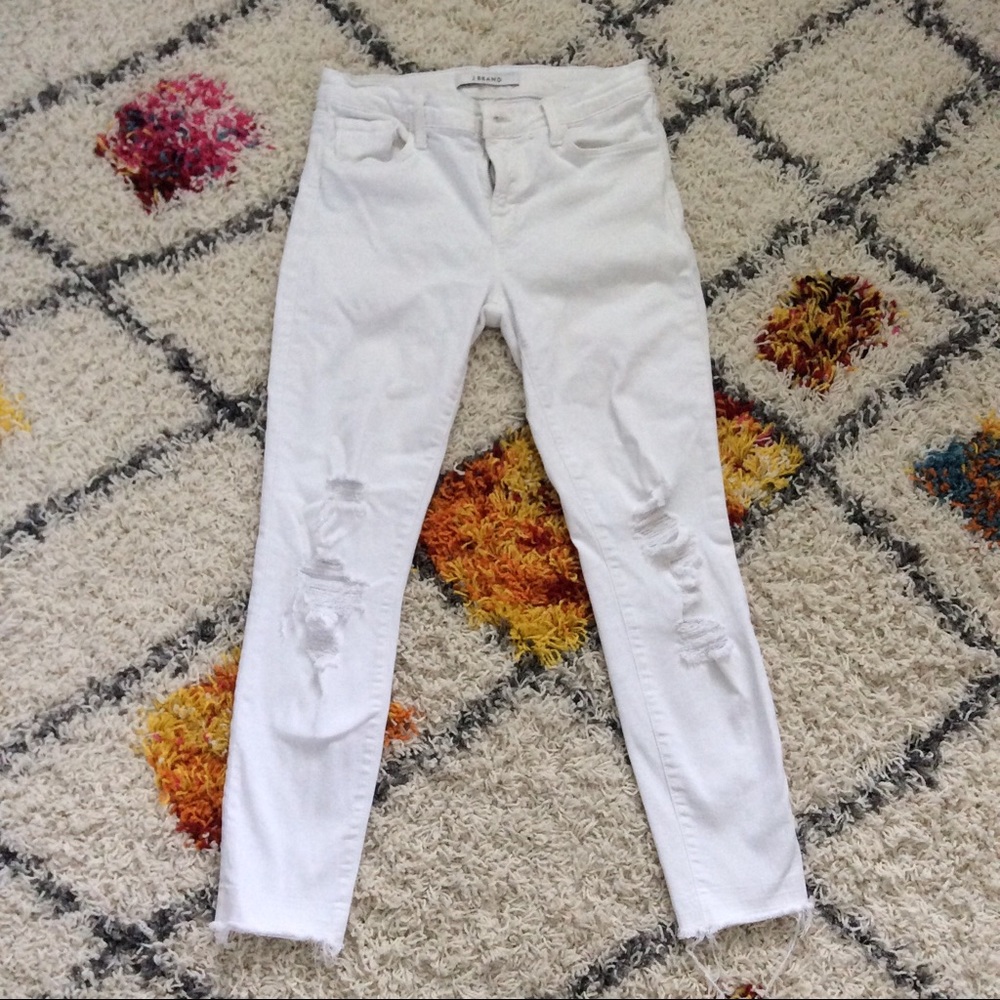 J.brand white jeans