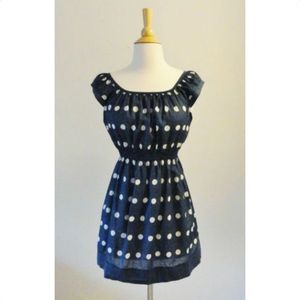 Anthropologie Edme & Esyllte Polka Dot Tunic