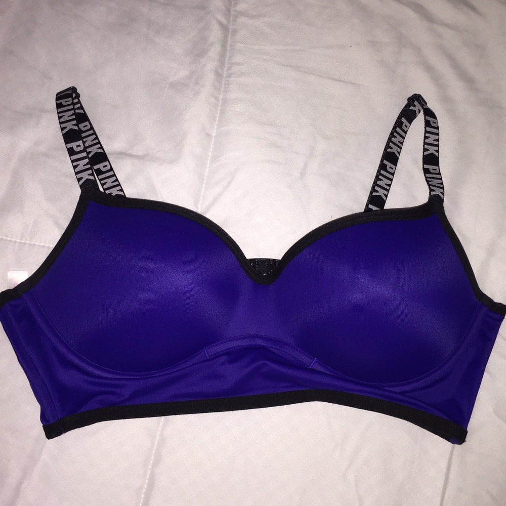 VS Pink Strappy Bralette