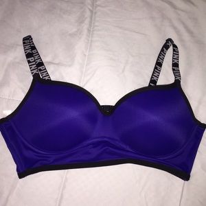 VS Pink Strappy Bralette