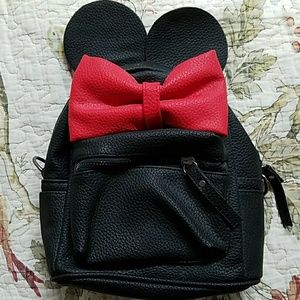Minnie mouse mini backpack xbody bag