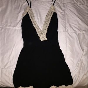 Open Back Lace Romper