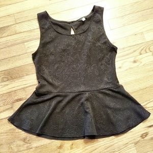Peplum tank