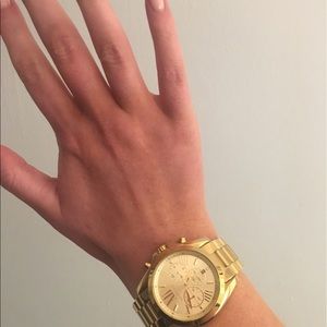 Gold Stainless Steel Michael Kors Watch