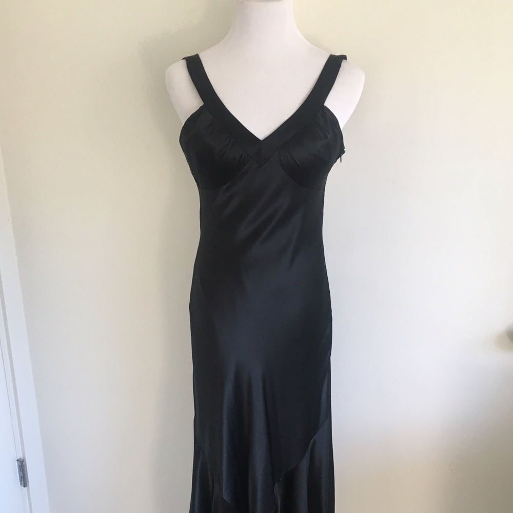 Adriana Papell Silk Gown