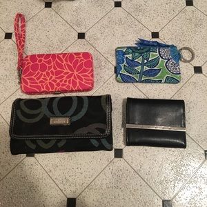 various wallets!