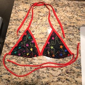 Victoria Secret's Star Pattern Bikini Top