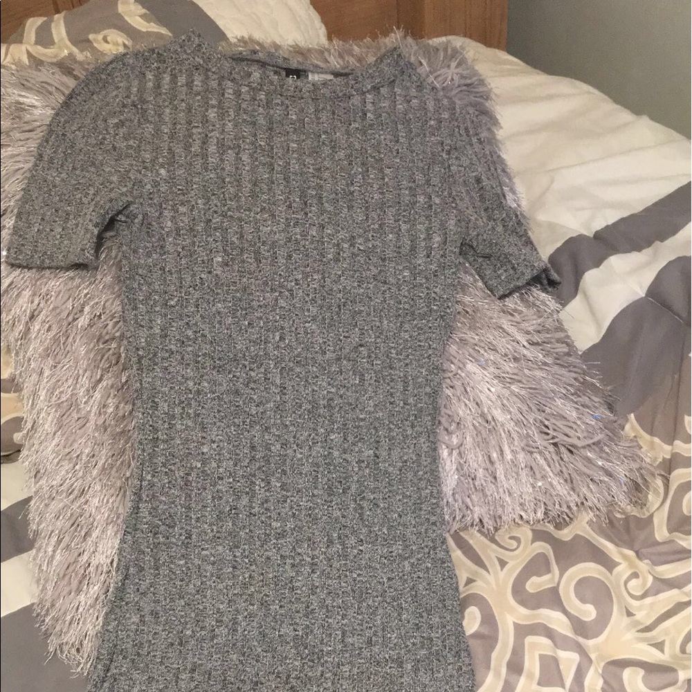 Grey Forever 21 Dress