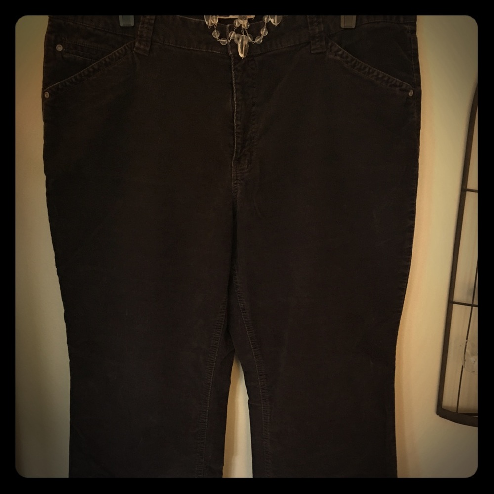 Corduroy brown pants