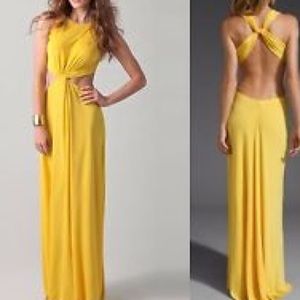 Jewelred long, formal dress BCBG MAXAZRIA