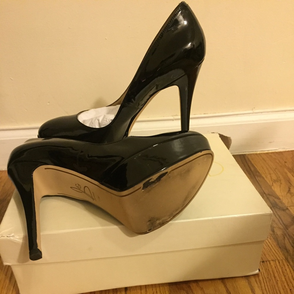 Joan & David platform Patent leather heels