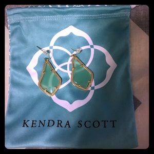 Kendra Scott Alex Earrings in Emerald
