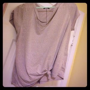 Fashion nova knot tee