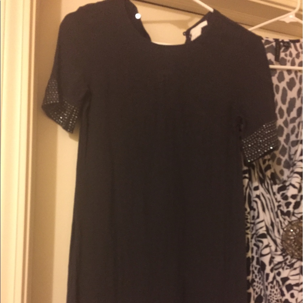 H&M Rhinestone Tunic Top