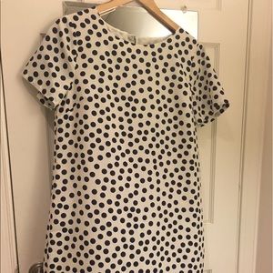 J.Crew Factory polka dot dress