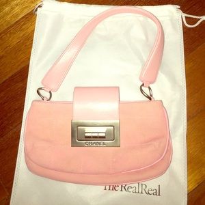 SOLD 100% Authentic Pink Chanel Mademoiselle Lock