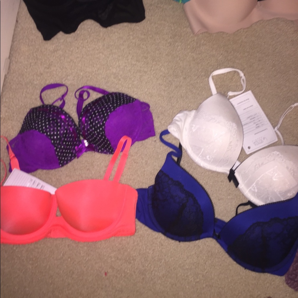 NWT bundle of push up bras