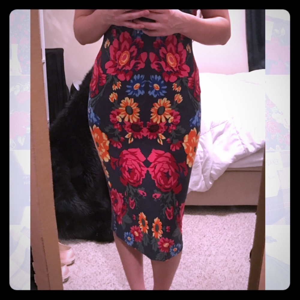 Floral Mirror Asos Dress