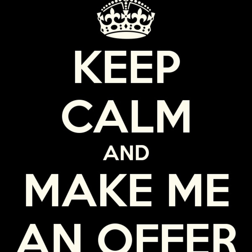 I AM ALWAYS OPEN TO REASONABLE OFFERS. NO LOWBALL!
