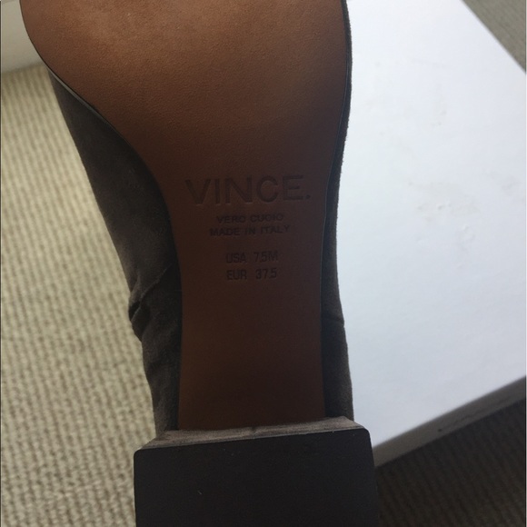 VINCE booties size 7.5 grey - Picture 4 of 4