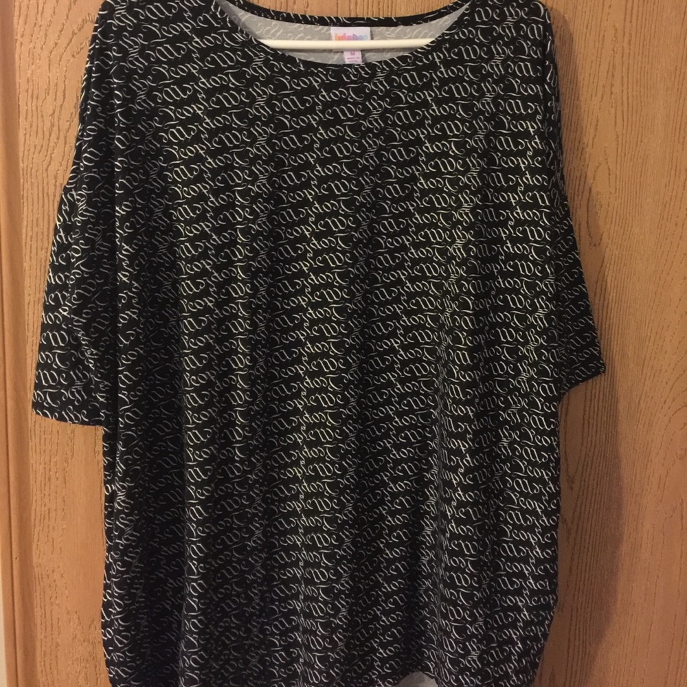 Black "We the People" Irma size Medium